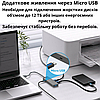 USB хаб розгалужувач на 4 порти юсб 3.0 пристрій Перехідник Hub концентратор для комп'ютера ноутбука Vention, фото 5