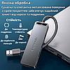 USB хаб розгалужувач на 4 порти юсб 3.0 пристрій Перехідник Hub концентратор для комп'ютера ноутбука Vention, фото 7
