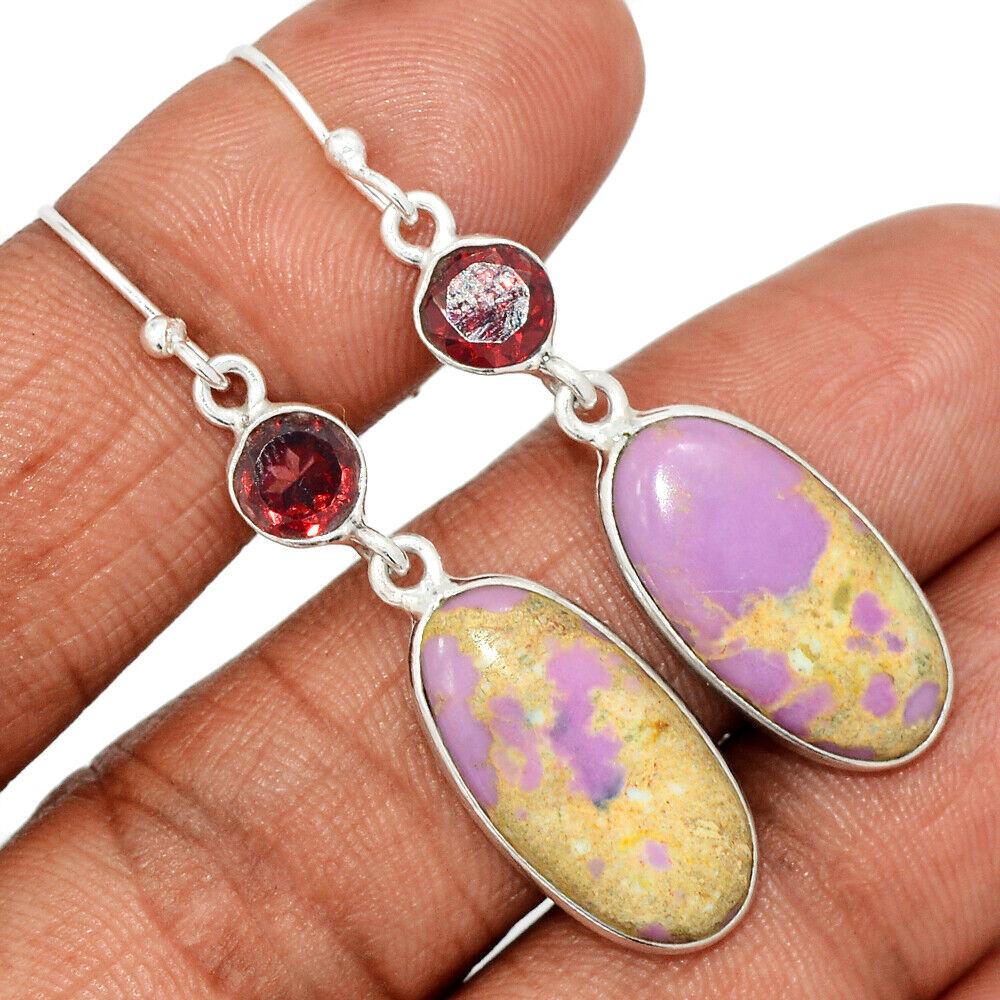 Фосфосидерит срібні сережки, 980СРФ