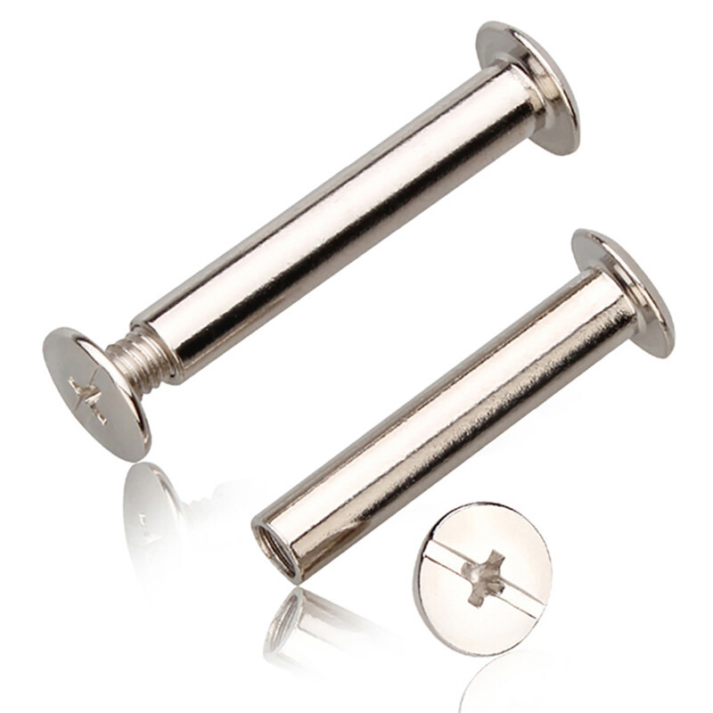 Болти для палітурки DA 50мм срібло 100шт (LH-501002), фото 1