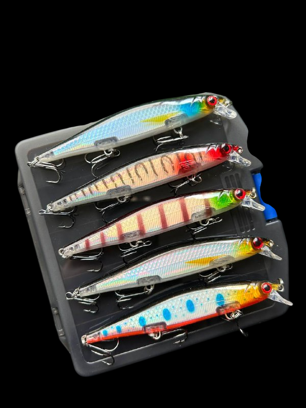 Набір Воблер Fishing Shadow Rap 110мм 13гр (5шт) + коробка
