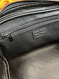 Несесер чорний шкіряний Louis Vuitton Dopp Kit Monogram Shadow якість преміум, фото 10