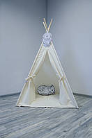 Бежевий ігровий вігвам дитячий
