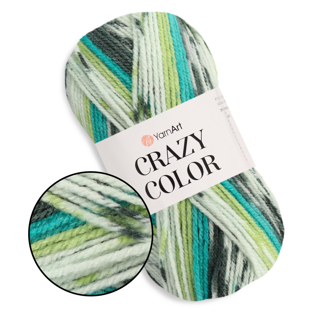 YarnArt Crazy Color, №166, фото 1
