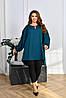 Р-ри 52-66 Вільна туніка із широкими рукавами, фото 8