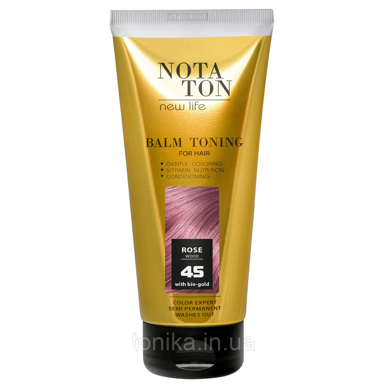 Тонувальний бальзам НОТАТОН з біозолотом РОЖЕВЕ ДЕРЕВО No 45 Nota Ton Тоніка, фото 1