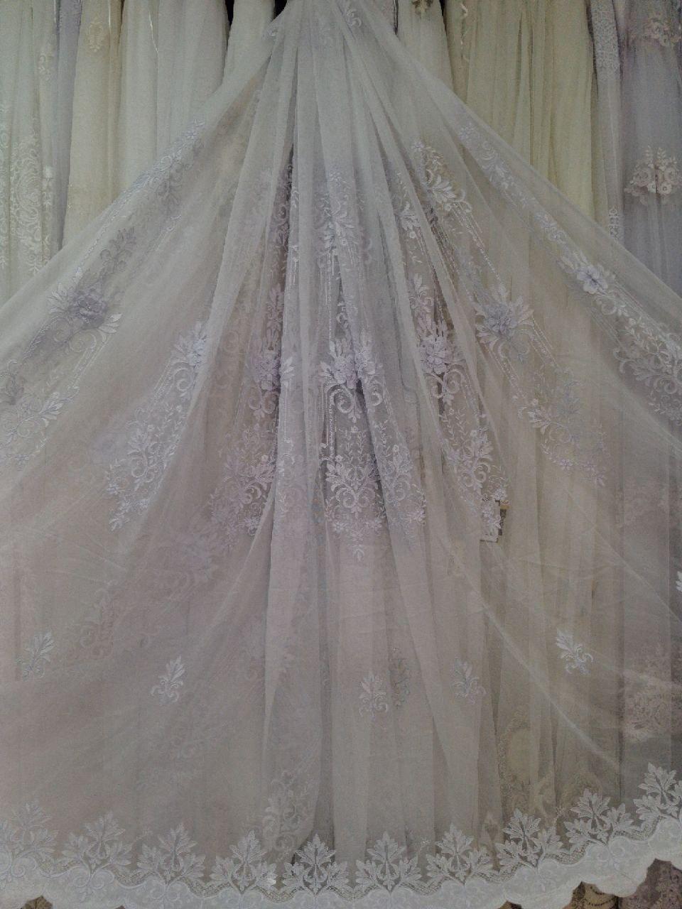 Тюль бамбук 3д заввишки 2,9 м. білий