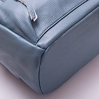 Жіноча шкіряна сумка 8635-9 blue. Купити жіночі сумки гуртом і в роздріб із натуральної шкіри в Україні, фото 8