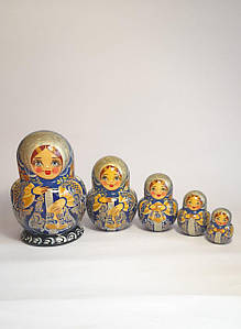 Матрьошка 5-х квіткова 16 см Гранд Презент М-25