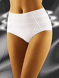 Високі білі з лазерним обробленням моделювальні трусики wolbar superia, фото 2
