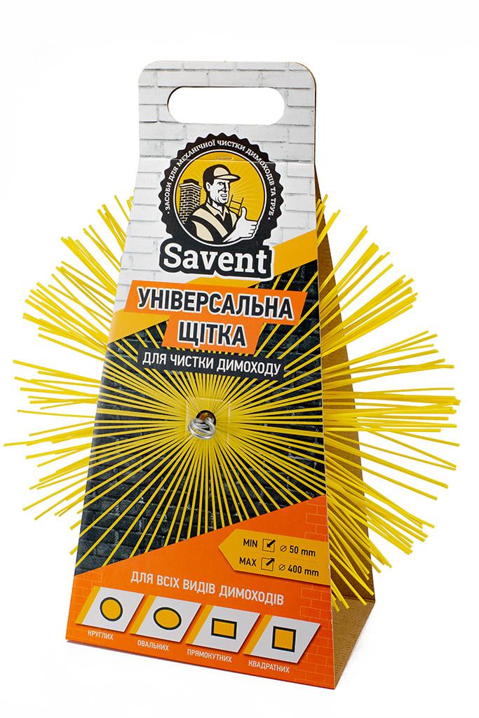 Універсальна щітка для чищення димоходу Savent 400 мм, фото 1