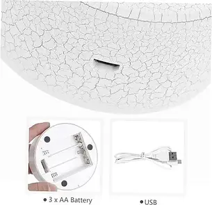 3D Нічник у формі серця з написом I Love You Приліжкова лампа LED 7 кольорів світіння, фото 2