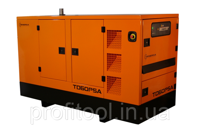 Електростанція дизельна GENERGA TD60PSA+ATS в звукоізольованому кожусі (TD60PSA+ATS)