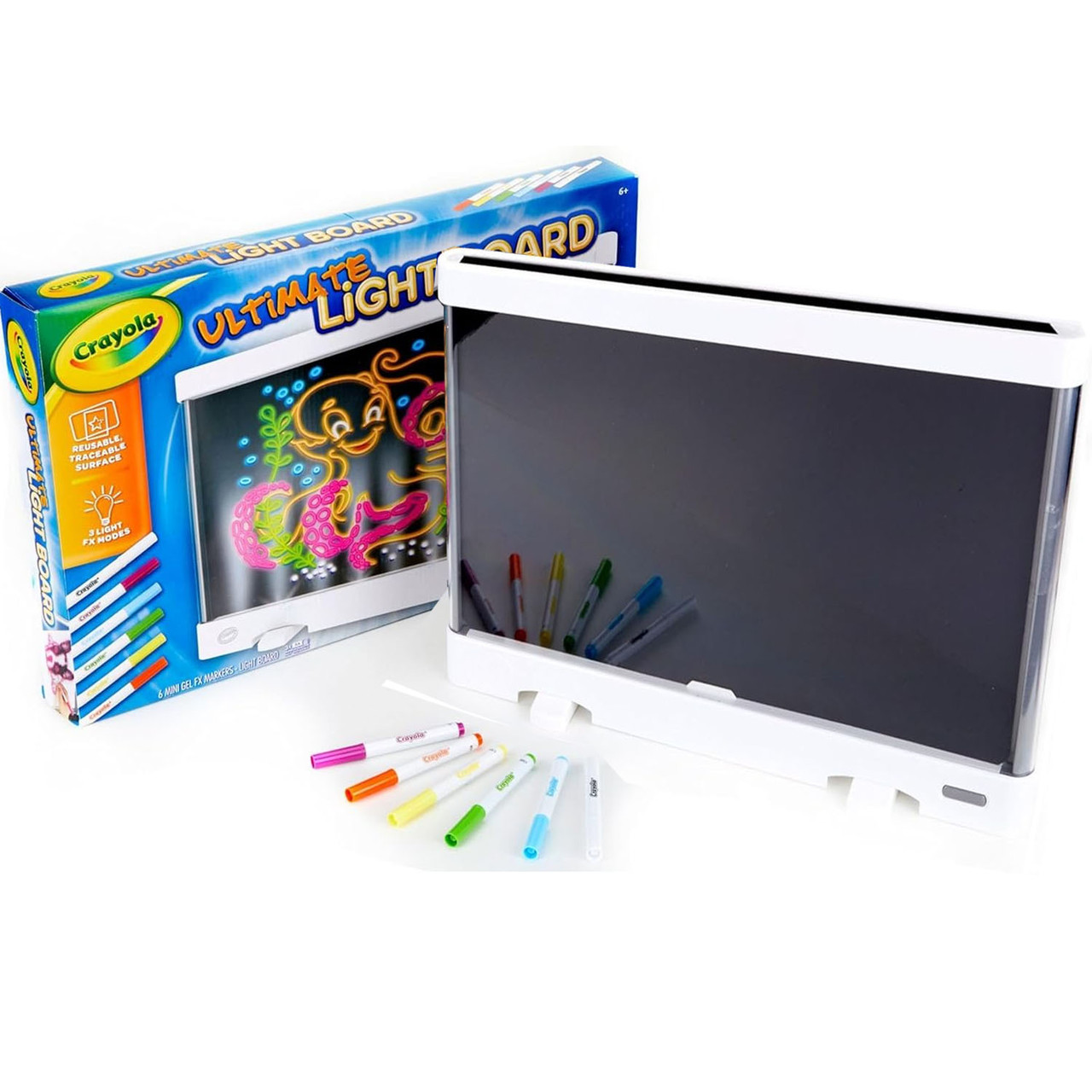 Набор для творчества Крайола Светящаяся Доска для рисования Набор для творчества Крайола Светящаяся Доска для рисования