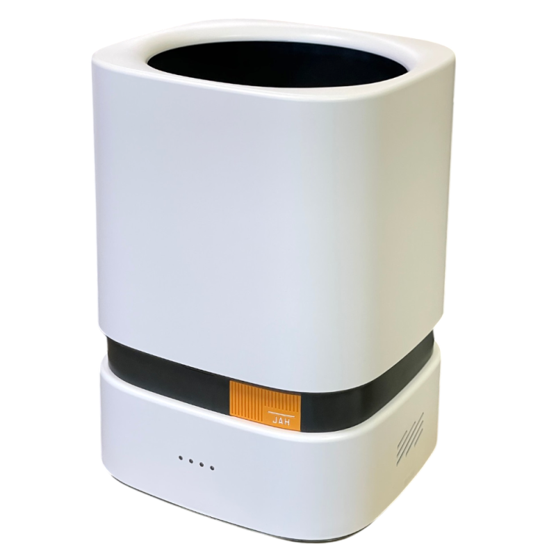 Відро для сміття JAH 15 л Paperwaste (квадратне, колір білий, з внутрішнім відром), фото 1