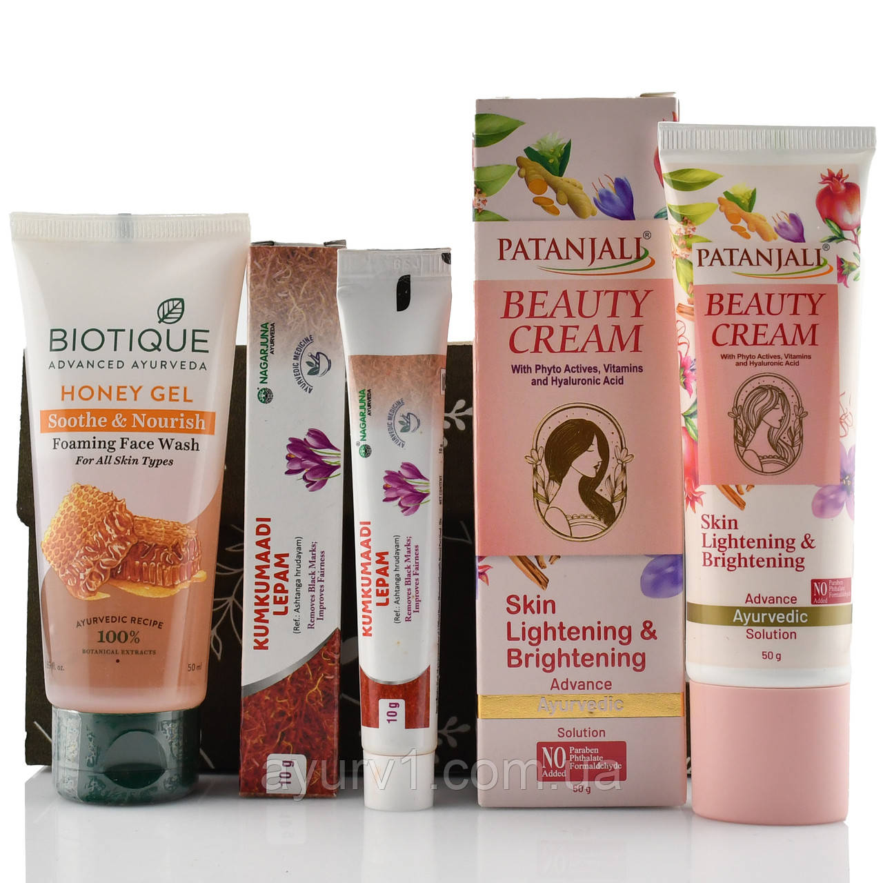 Подарунковий набір "Аюрведичний догляд та сяйво шкіри", фото 1