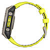 Garmin Fenix ​​8 Solar cмарт-часы 51 мм Sapphire Titanium Yellow and Graphite Silicone Band 010-02907-21, фото 6