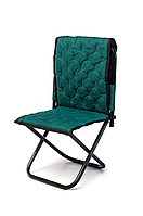 Рибальський стілець з спинкою смарагд
