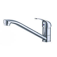 Змішувач IG Ø35 для кухні прямий вилив 223мм на шпильці AQUATICA IG-2B249C (9709100)