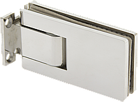 Петля для скляних дверей (стіна-скло) 90 градусів (КП 631)