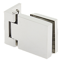 Петля скло-стіна без фіксації полірована неіржавка сталь (КП827 ПСС)