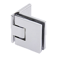 Петля скло-стіна без фіксації полірована неіржавка сталь (КП201НС ПСС)