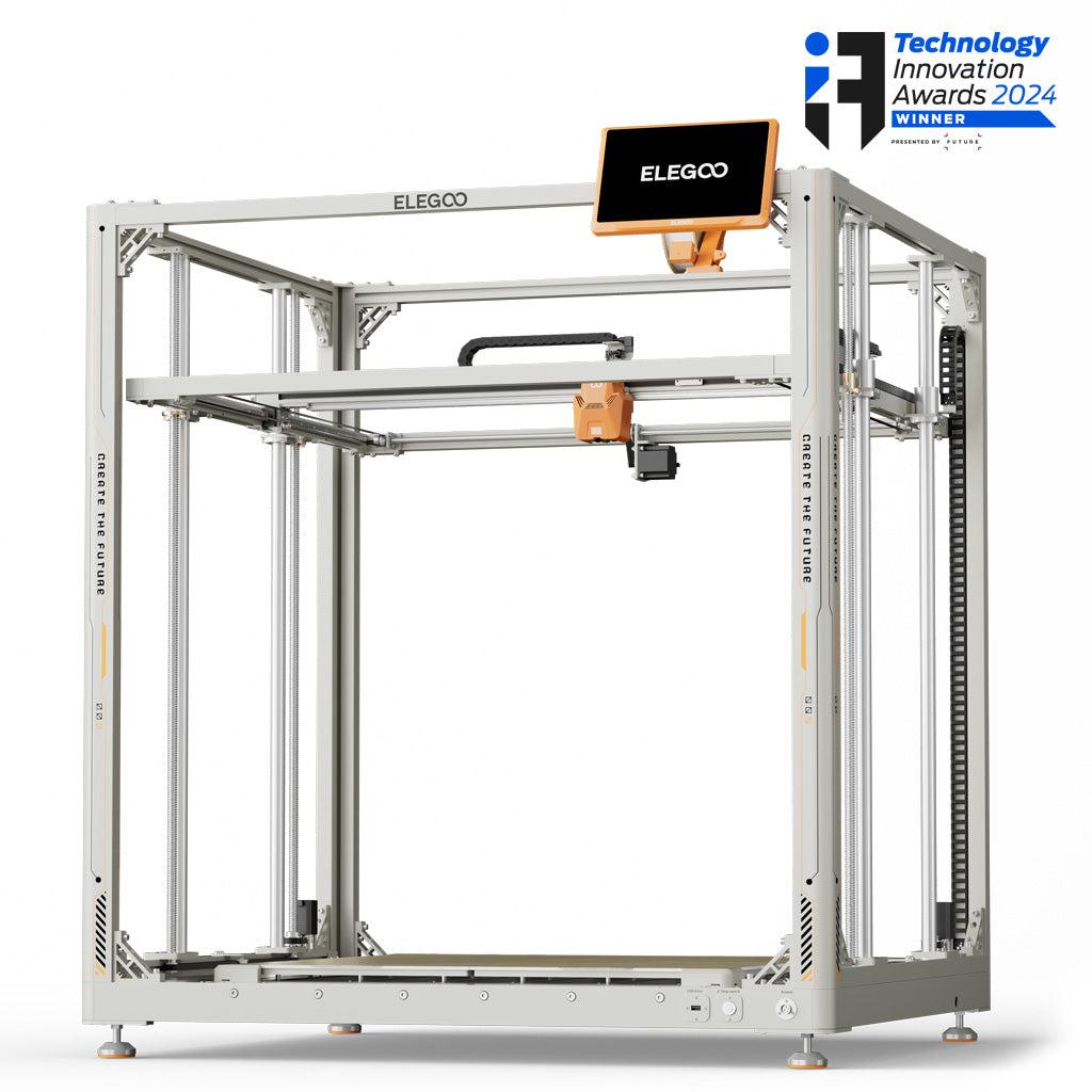 3Д-принтер Elegoo OrangeStorm Giga, 820*820*1000мм, 300мм/с, H300°C, B100°C, 7" Touch Screen, USB, LAN, WiFi