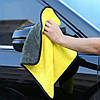Комплект 5шт Рушник з мікрофібри 30х30 см / Поглинаючий рушник для авто / Рушник для полірування, фото 2