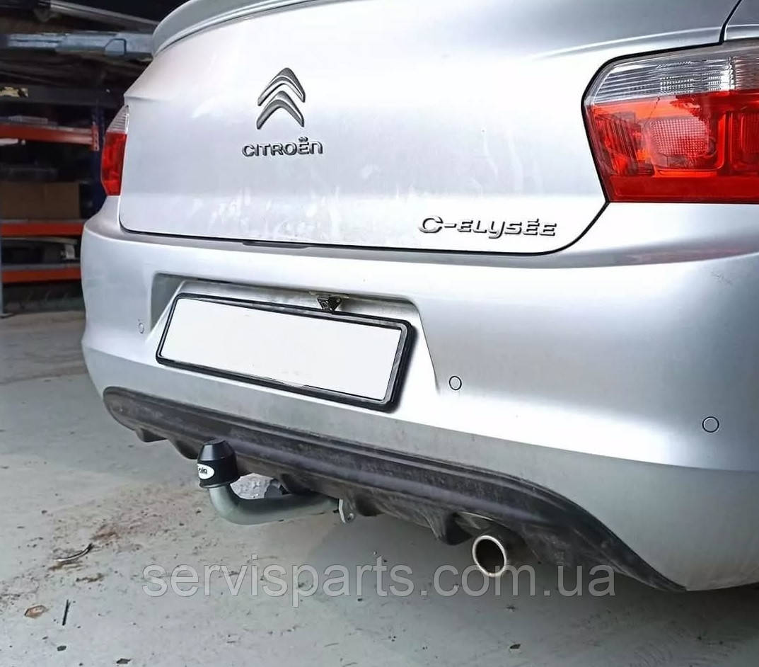 Фаркоп Citroen C-Elysee 2012- (Сітроен Ц Елізе) оцинкований