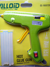 Клейовий пістолет Alloid 20 Вт 7 мм