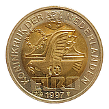 Нідерланди 10 євро, 1997 350-та річниця - Смерть П.К. Гофта, фото 2