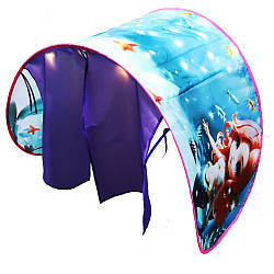 Дитячий намет тент для сну з підсвічуванням + пульт 220x80см, Shaoyundian / Ігровий намет для дітей