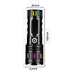 Ручний ліхтар із ZOOM, 4 режими, USB, 701-PM10-TG / Акумуляторний ліхтарик / Світлодіодний ліхтар, фото 8