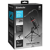 Мікрофон Defender Forte GMC 300, кабель 1.5 м, iгровий стрім мікрофон Black, фото 9
