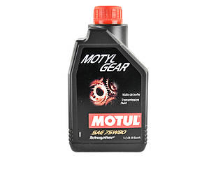 Трансмісійна олива Motul Gear 75W80 1L - API GL-4, API GL-5