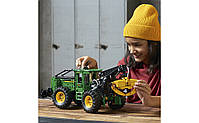 LEGO Technic Трелювальний трактор «John Deere» 948L-II 1492 деталі (42157), фото 4