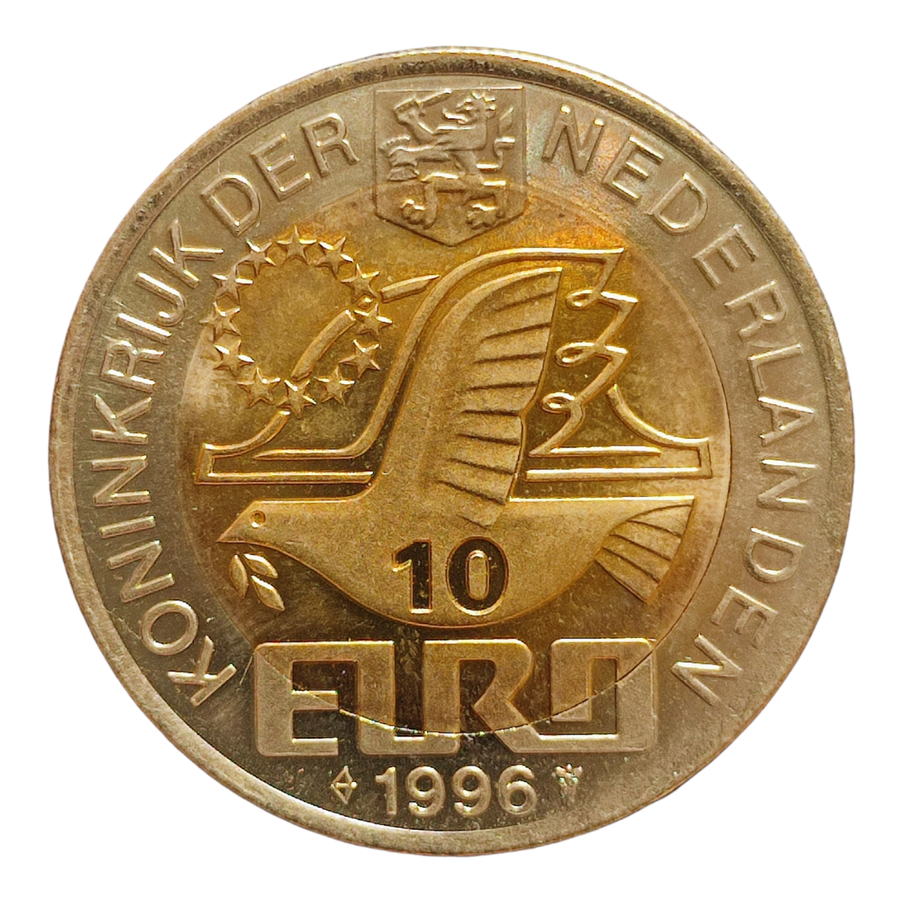 Нідерланди 10 євро, 1996 Віллєм Баренц, фото 1
