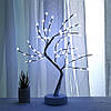 Настільний світильник "Дерево Бонсай" 50см, від USB, Холодний білий / Світлодіодне дерево / Лампа нічник, фото 2
