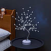 Настільний світильник "Дерево Бонсай" 50см, від USB, Холодний білий / Світлодіодне дерево / Лампа нічник, фото 4
