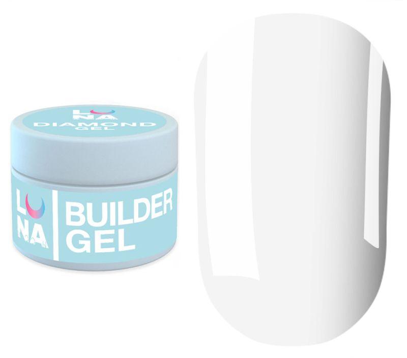 Гель для нарощування LUNA Gel Premium №01 (прозорий), 15 мл