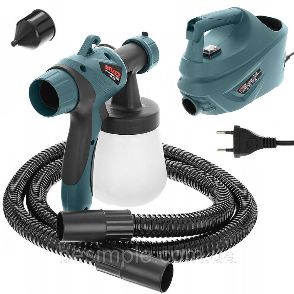 Електричний фарбопульт на 700мл, 1650Вт, 40 DIN, BX-771 / Розпилювач для фарби / Електрокраскопульт, фото 1