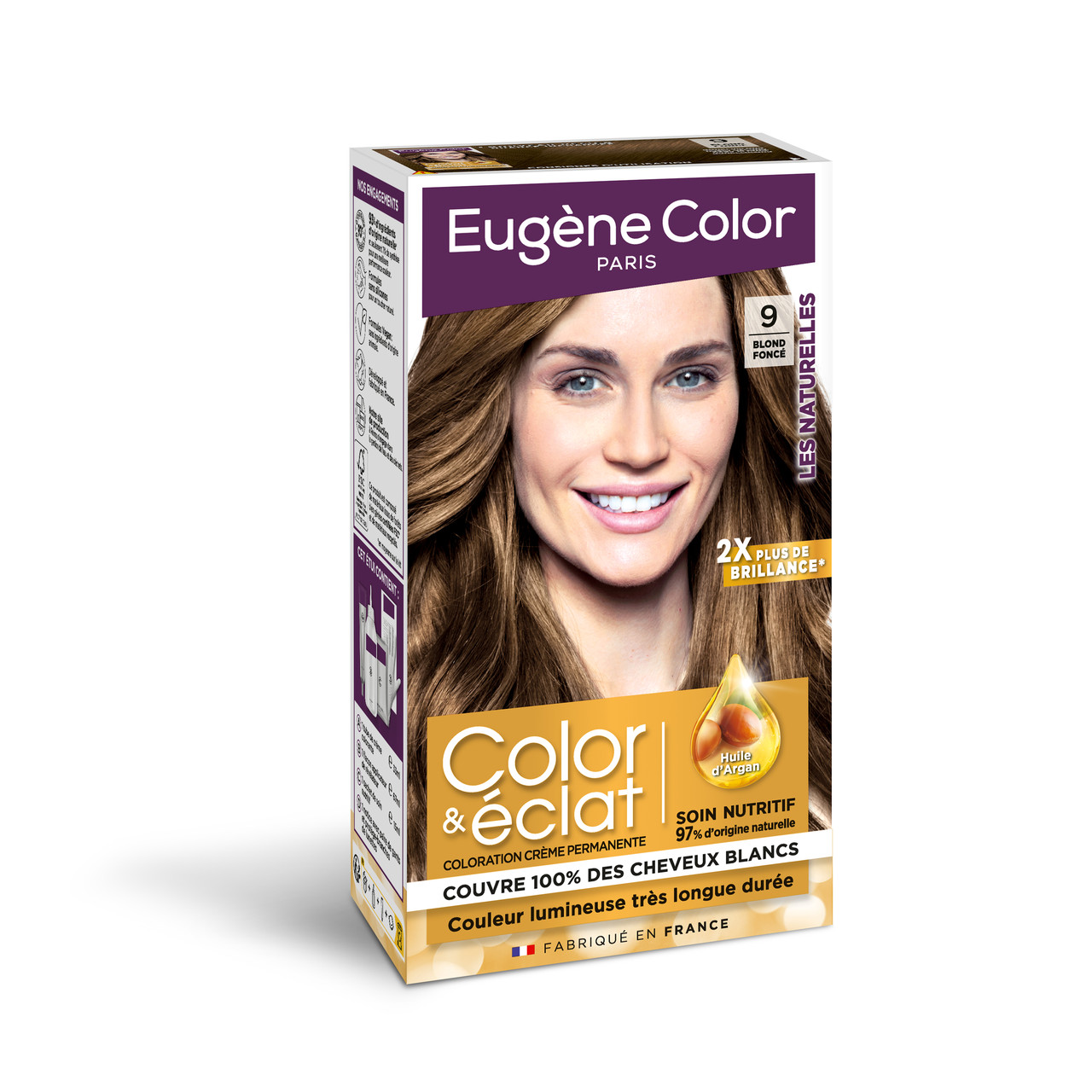 Стійка Фарба без Аміаку Eugene Color Paris Color & Eclat 9 Темний Блондин 115 мл