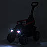 Дитячий квадроцикл з батьківською ручкою та мотором Bambi Racer M 4803EL-6 жовтий, фото 6