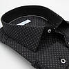 Сорочка чоловіча, прямого покрою, з довгим рукавом, FITMENS FS-003383 SIYAH 97% бавовна 3% еластан M(Р), фото 3