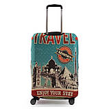 Чохол для валізи Польща середній М (дайвінг) пригода/Fly 471-24, фото 2