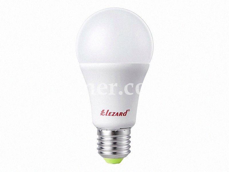 ЛЕД лампочка з гарантією Лезард A60 7W 2700K E27 220V LEZARD427-А60-2707