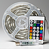 Комплект 2 шт Розумна гірлянда-стрічка 10 м від USB + пульт, Роса / Світлодіодна RGB стрічка з керуванням телефоном, фото 3