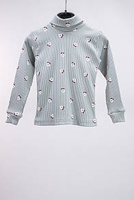 Водолазка дитяча з малюнком рубчик