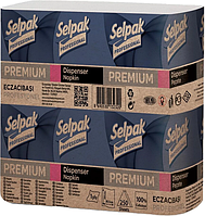 Салфетки для диспенсера Selpak однослойные 24 х 26,5 см 250 шт/уп