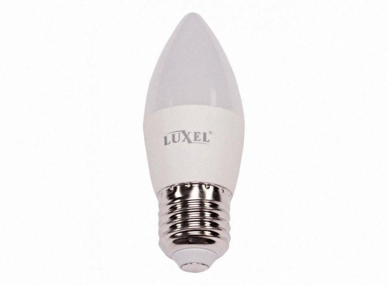 Лампа з гарантією Люксель LED C37 10w E27 4000K (042-NE) LUXEL